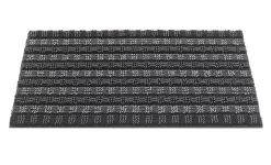 HAMAT Buitenmat, Quadro Scrape, Grafiet, L 50 Cm, B 80 Cm