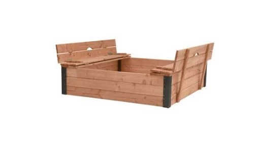 Douglas Zandbak Roy Met Deksel/zitbank 120 X 120 X 30 Cm. 2 Douglas Zandbak Roy Met Deksel/zitbank 120 X 120 X 30 Cm. - Afbeelding 2