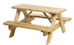 Junior Picknicktafel Bj#rn, Bladmaat 90 X 38,5 Cm. -Tuin & Buiten hillhout junior picknicktafel bjorn bladmaat 90 x 38 5 cm 1625714876 l