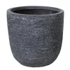 Utah Egg Pot Graphite D 62 Cm, H 62 Cm