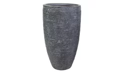 Utah High Vase Graphite D 34 Cm, H 66 Cm