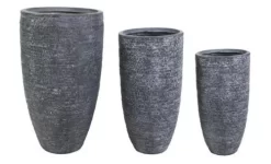 Utah High Vase Graphite D 34 Cm, H 66 Cm -Tuin & Buiten mega collections utah high vase graphite d34cm h66cm 1625701577 l