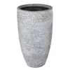 Utah High Vase Washed Grey D 44 Cm, H 77 Cm