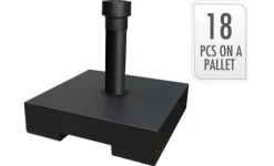 Parasolvoet 30kg Zwart