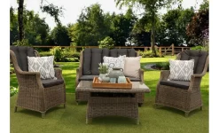 Positano Loungeset Aluminium