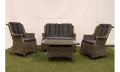 Positano Loungeset Aluminium -Tuin & Buiten positano loungeset aluminium 1625627239 l