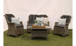 Positano Loungeset Aluminium -Tuin & Buiten positano loungeset aluminium 1625689021 l