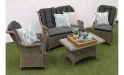Positano Loungeset Aluminium -Tuin & Buiten positano loungeset aluminium 1625694933 l
