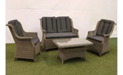 Positano Loungeset Aluminium -Tuin & Buiten positano loungeset aluminium 1625703197 l