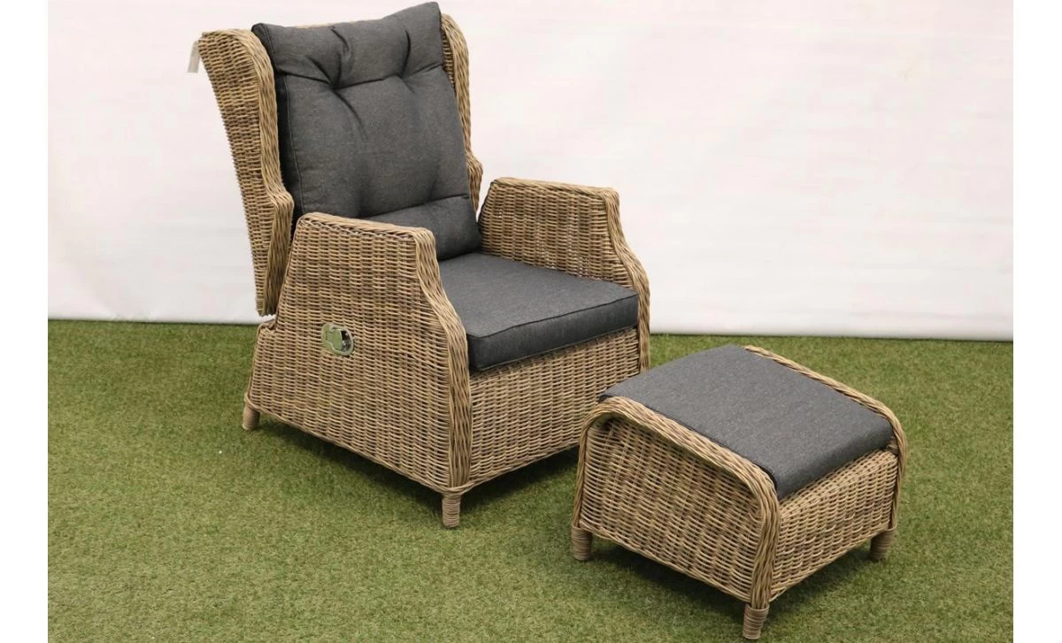 Puglia Verstelbare Stoel Met Voetenbank 3 Puglia Verstelbare Stoel Met Voetenbank - Afbeelding 3