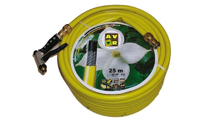 Talen Tools Slang Getricoteerd Geel 25m 3/4inch 2 Talen Tools Slang Getricoteerd Geel 25m 3/4inch - Afbeelding 2