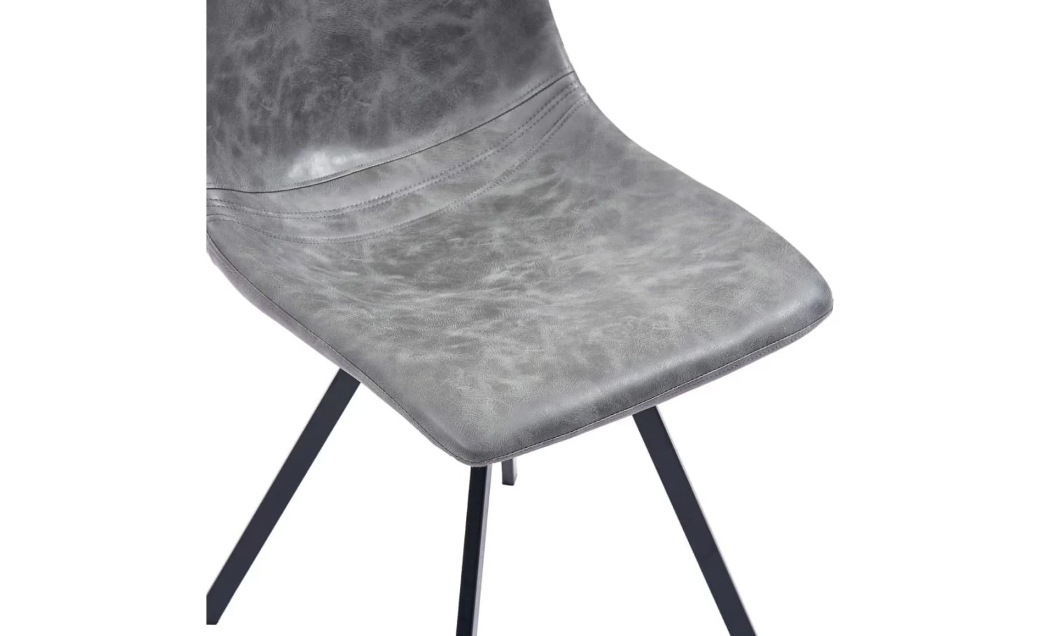 Stoel Mauritz H80b46cm Grijs 2 Stoel Mauritz H80b46cm Grijs - Afbeelding 2