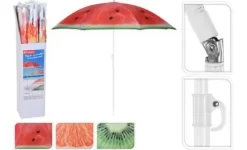 Strandparasol Dia 180cm, Meerdere Variaties