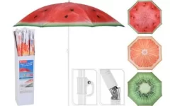 Strandparasol Dia 180cm, Meerdere Variaties -Tuin & Buiten strandparasol dia 180cm meerdere variaties 1625685022 l