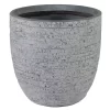 Utah Egg Pot Washed Grey D 55 Cm, H 51 Cm
