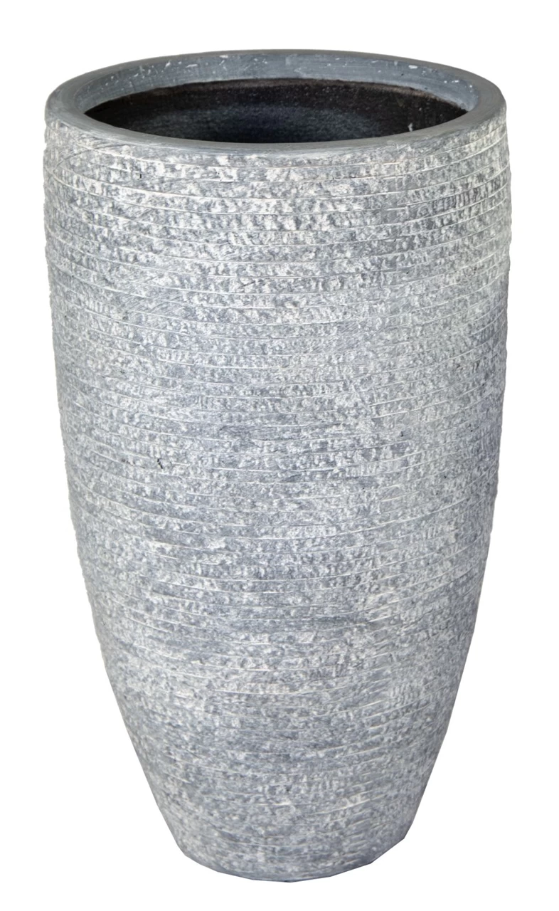 Utah High Vase Washed Grey D 44 Cm, H 77 Cm 4 Utah High Vase Washed Grey D 44 Cm, H 77 Cm - Afbeelding 4
