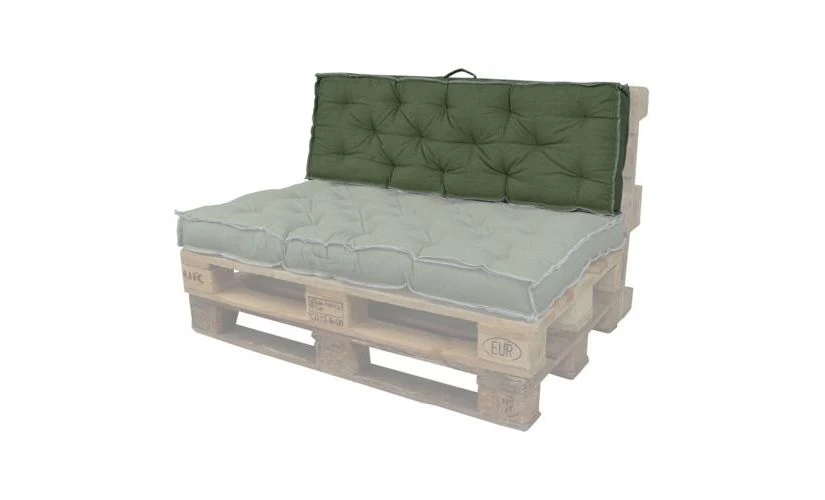 Unique Living Palletkussen,Zitkussen Scandic 40x120cm Hedge Green 1 Unique Living Palletkussen,Zitkussen Scandic 40x120cm Hedge Green